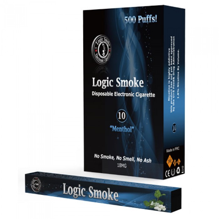 Disposable electronic Menthol Cigarette Logic Smoke